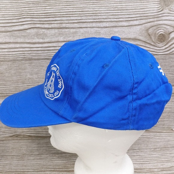 SKYY VODKA PROMO BLUE ADJUSTABLE STRAPBACK BASEBALL HAT CAP - Picture 4 of 9